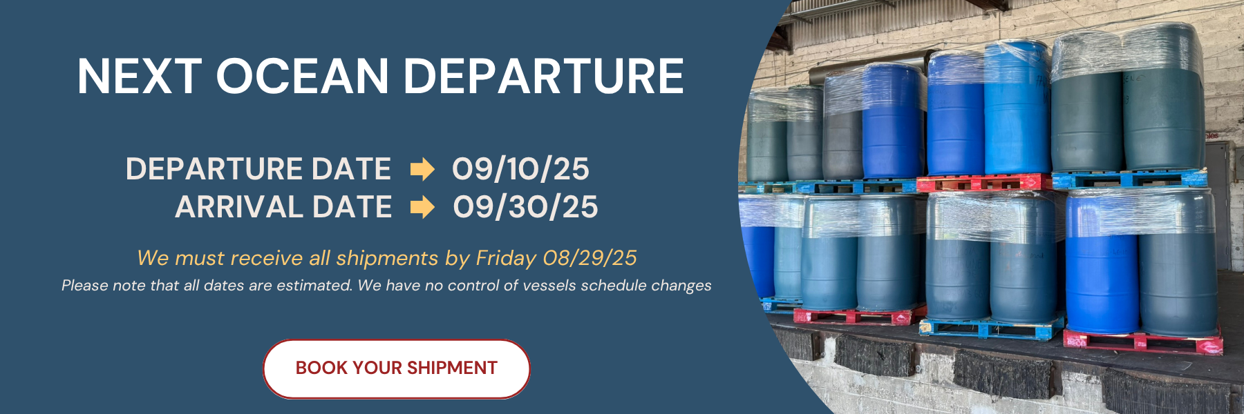 You are currently viewing 9/10 Cargo Departure