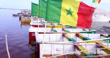 SenegalFlagBoat